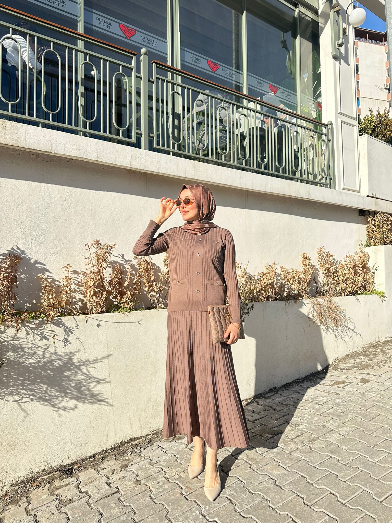 MERSERİZE ETEKLİ TAKIM